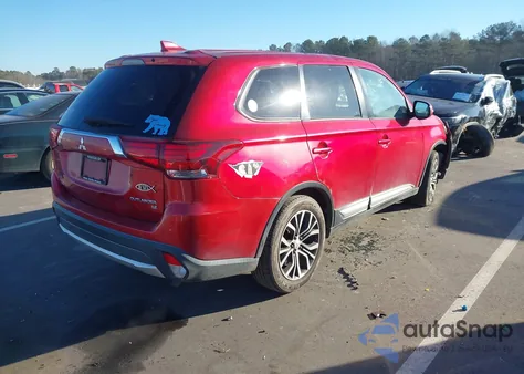 2018 Mitsubishi Outlander Se from USA, damaged, VIN JA4AD3A34JZ032847